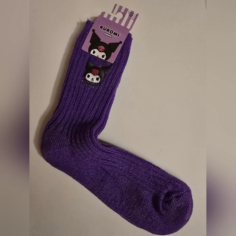 Kuromi Crew Socks